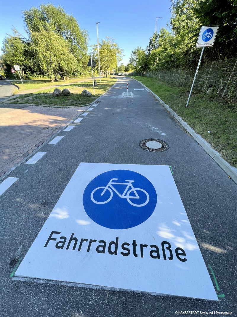 Symbolbild Fahrradstraße