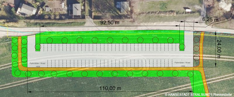 Ausschnitt Parkplatz