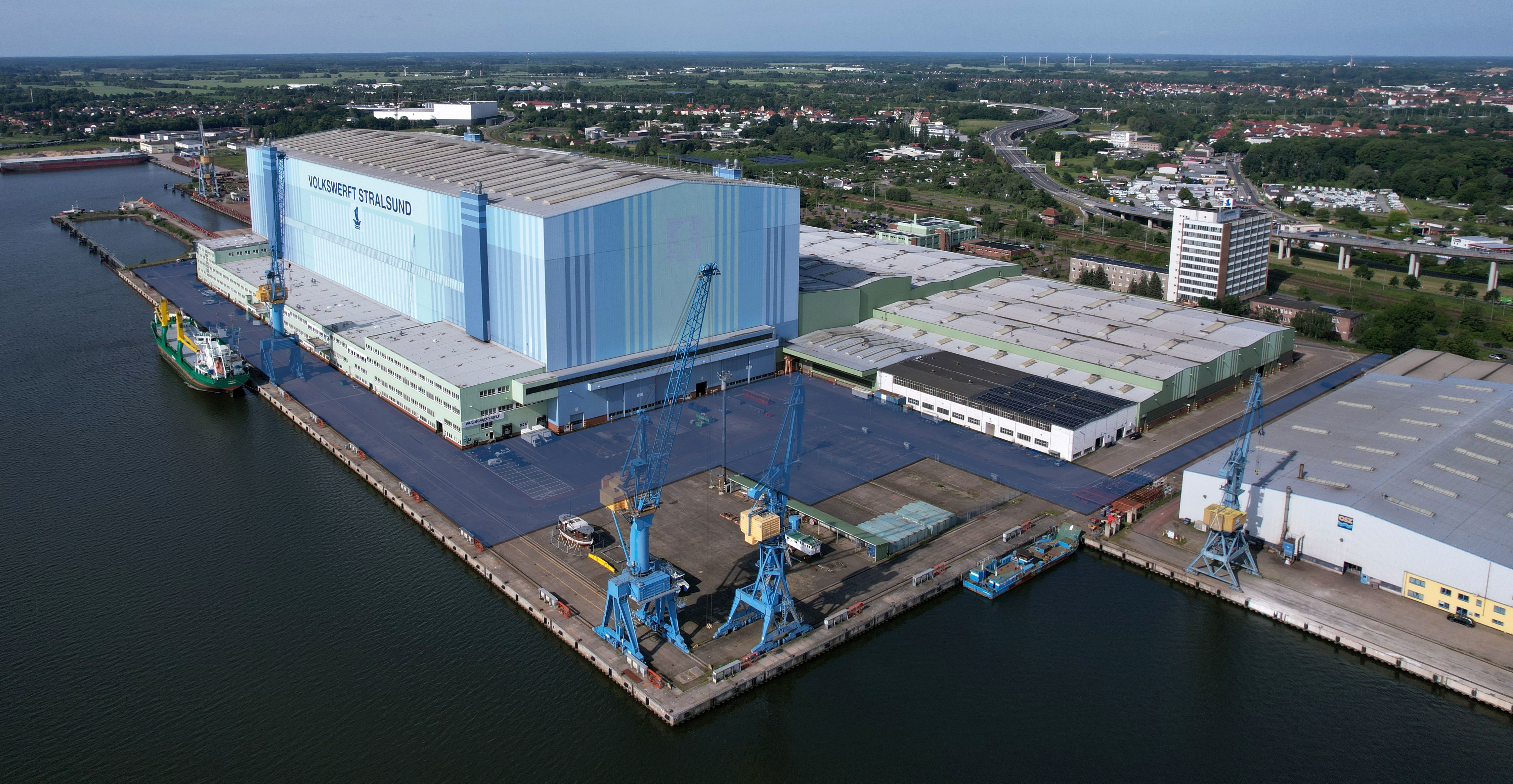 Volkswerft Ansicht Zonierung